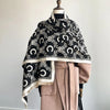 Eleganter Winterschal Damen aus Mikrofaser - Reversibel & Warm für Winter 1