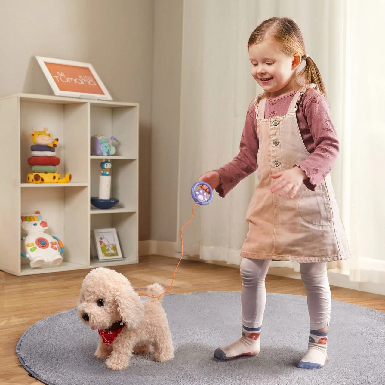 Elektra – Kinder Plüschhund – Interaktives Spielzeug mit Realistischen Bewegungen für Spaß und Kreativität 1