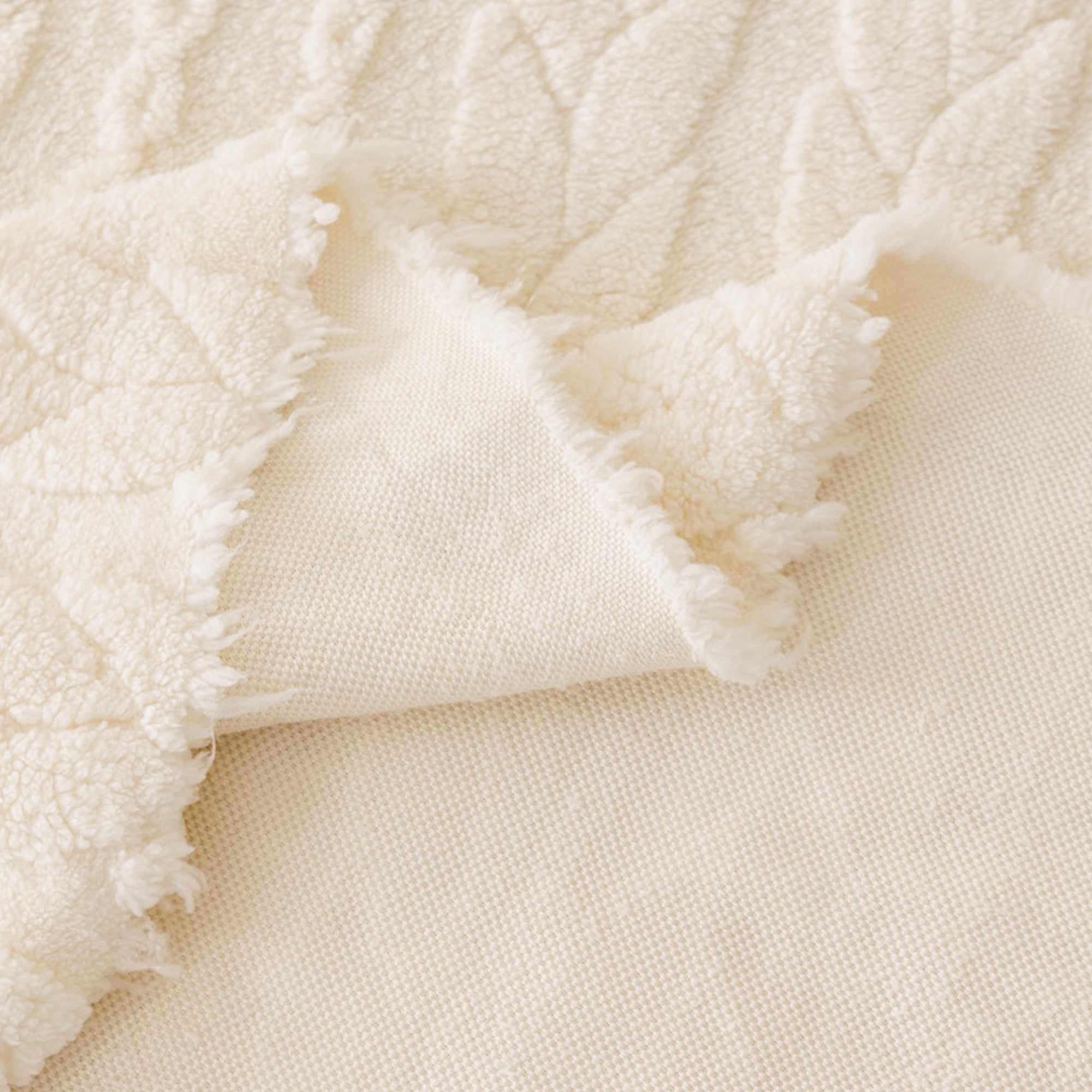 Gemütliche Kabelplüsch Sofaabdeckung - Kratzfest, Schmutzresistent & Maschinenwaschbar 4