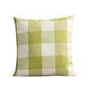 Gemütliche Kissenbedeckung im Landhausstil - Klassisches Herbstplaid aus Baumwoll-Polyester, 45x45 cm 0