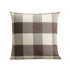 Gemütliche Kissenbedeckung im Landhausstil - Klassisches Herbstplaid aus Baumwoll-Polyester, 45x45 cm 3