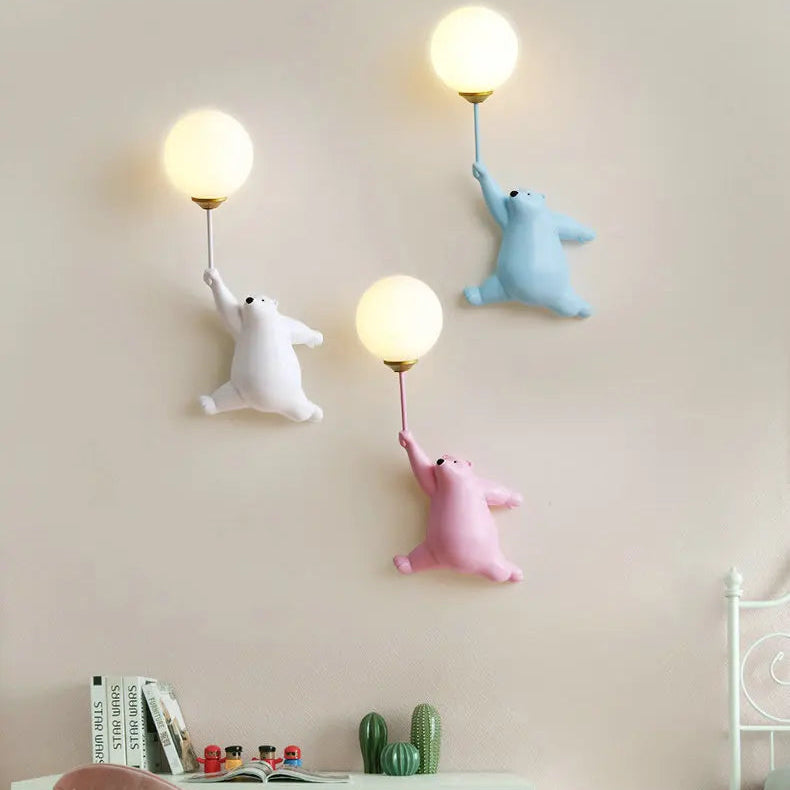 BearGlow - Kreative Wandleuchte für Kinderzimmer