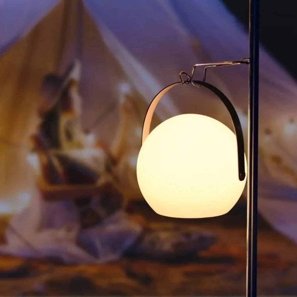 Kabellose Wasserdichte LED-Tischlampe mit Einstellbarer Helligkeit für Innen und Außen 0