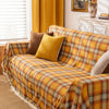 Kastanien Plaid Sofaabdeckung - Rutschfest, Maschinenwaschbar & Pflegeleicht 1