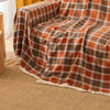 Kastanien Plaid Sofaabdeckung - Rutschfest, Maschinenwaschbar & Pflegeleicht 2