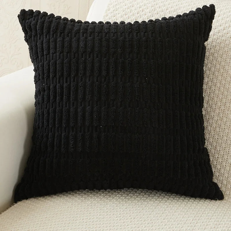 Kuscheliges Corduroy Kissenbezug Set - Wende-Design für Sofakissen und Kissen 14
