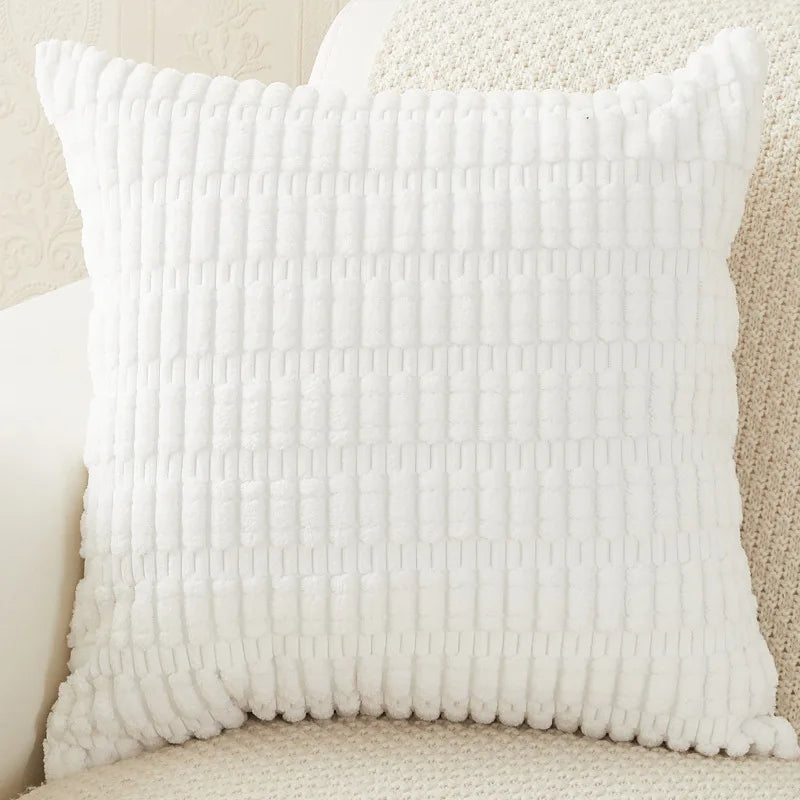 Kuscheliges Corduroy Kissenbezug Set - Wende-Design für Sofakissen und Kissen 16