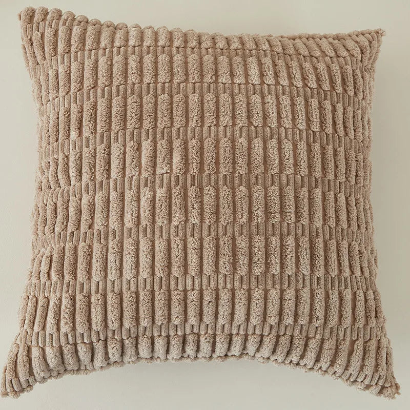 Kuscheliges Corduroy Kissenbezug Set - Wende-Design für Sofakissen und Kissen 5