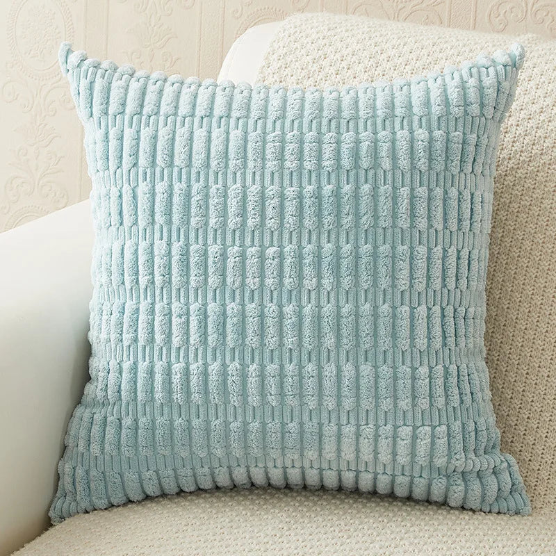 Kuscheliges Corduroy Kissenbezug Set - Wende-Design für Sofakissen und Kissen 9