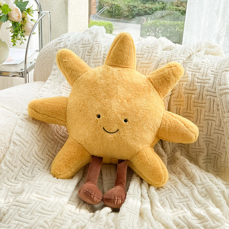 Kuscheliges Kissen Sonne & Mond – Weiche Träume für Kinderzimmer und Wohnzimmer 0