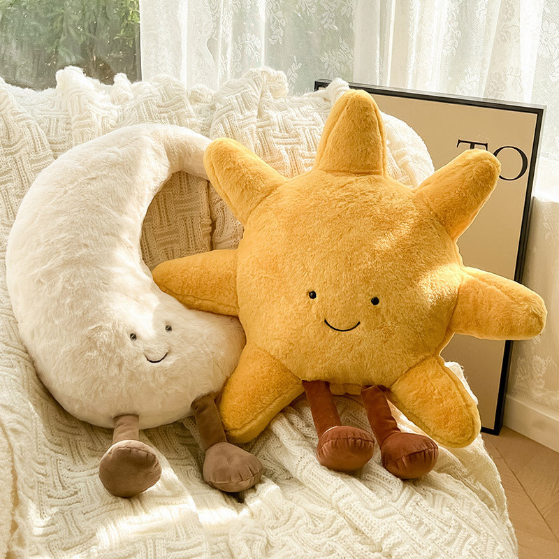 Kuscheliges Kissen Sonne & Mond – Weiche Träume für Kinderzimmer und Wohnzimmer 2