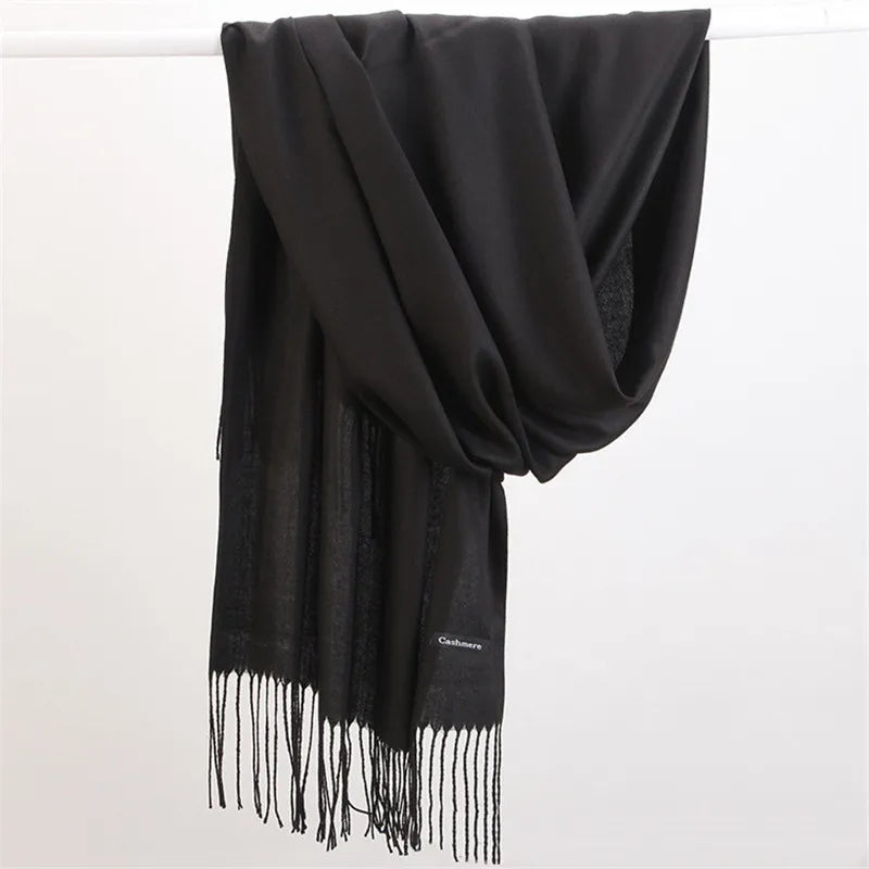 Luxuriöser Kaschmir Schal Damen - Eleganter, warmer Schal aus feinstem Kaschmir 0