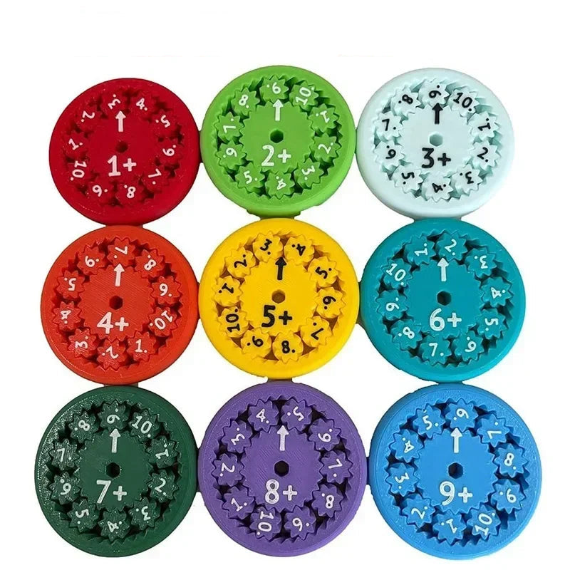 Mati – Kinder Mathe-Spielzeug – Fidget-Spinner für Spielerisches Lernen und Konzentrationsförderung 10