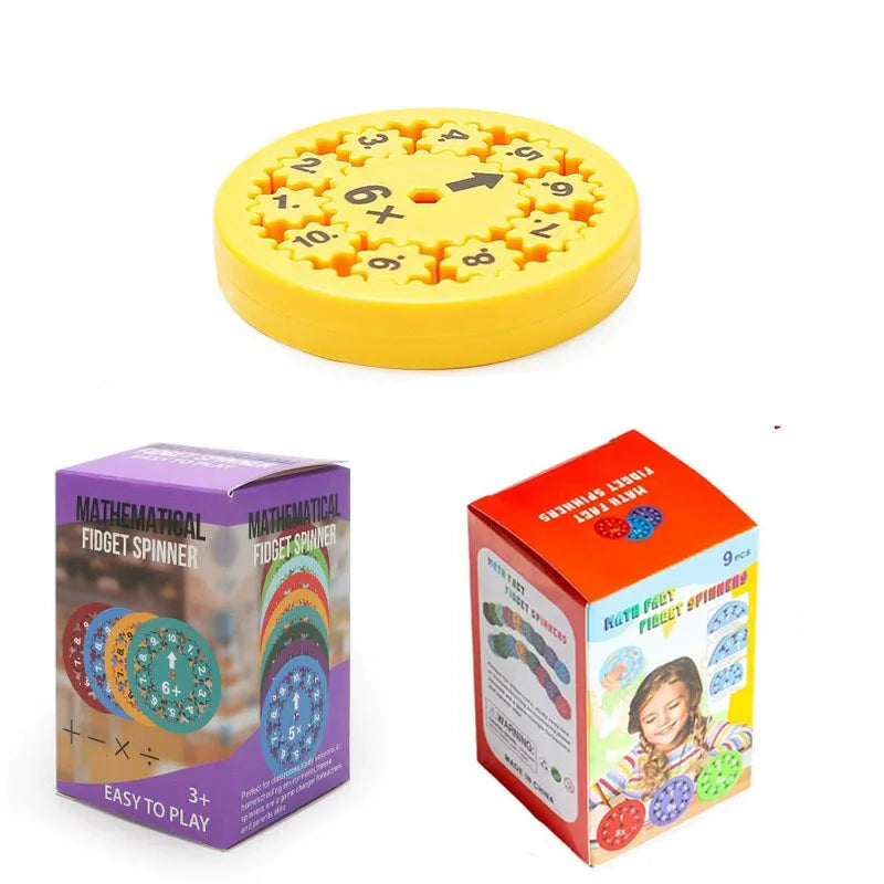 Mati – Kinder Mathe-Spielzeug – Fidget-Spinner für Spielerisches Lernen und Konzentrationsförderung 5