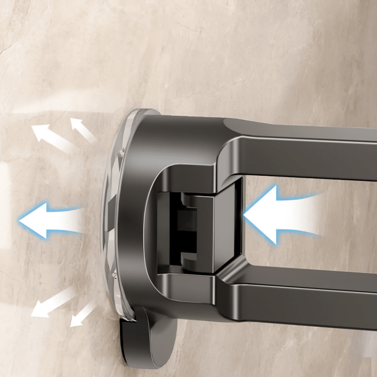 Mikro – Badezimmer Aufbewahrungsregal – Ohne Bohren, Einfache Montage und Rostbeständig 5