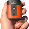 Mini-Akku Luftpumpe 2600 mAh mit Campinglicht – Elektrische, Tragbare Pumpe für Matratzen und Schwimmringe 0