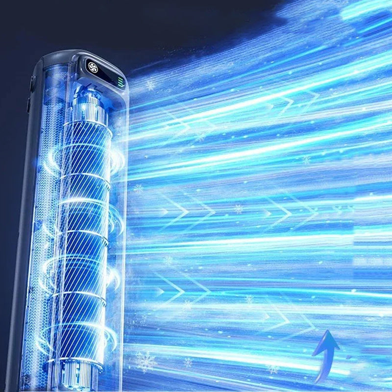 Mobile Klimaanlage - Tragbares Klimagerät mit 12 Stunden Akkulaufzeit 6