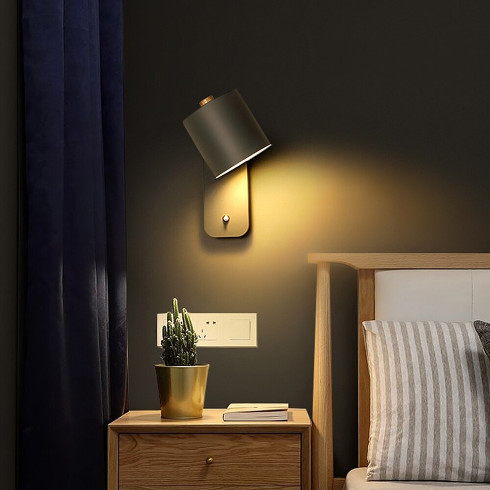 Moderne LED Wandleuchte Innen mit Schalter für Stilvolle Beleuchtung 7