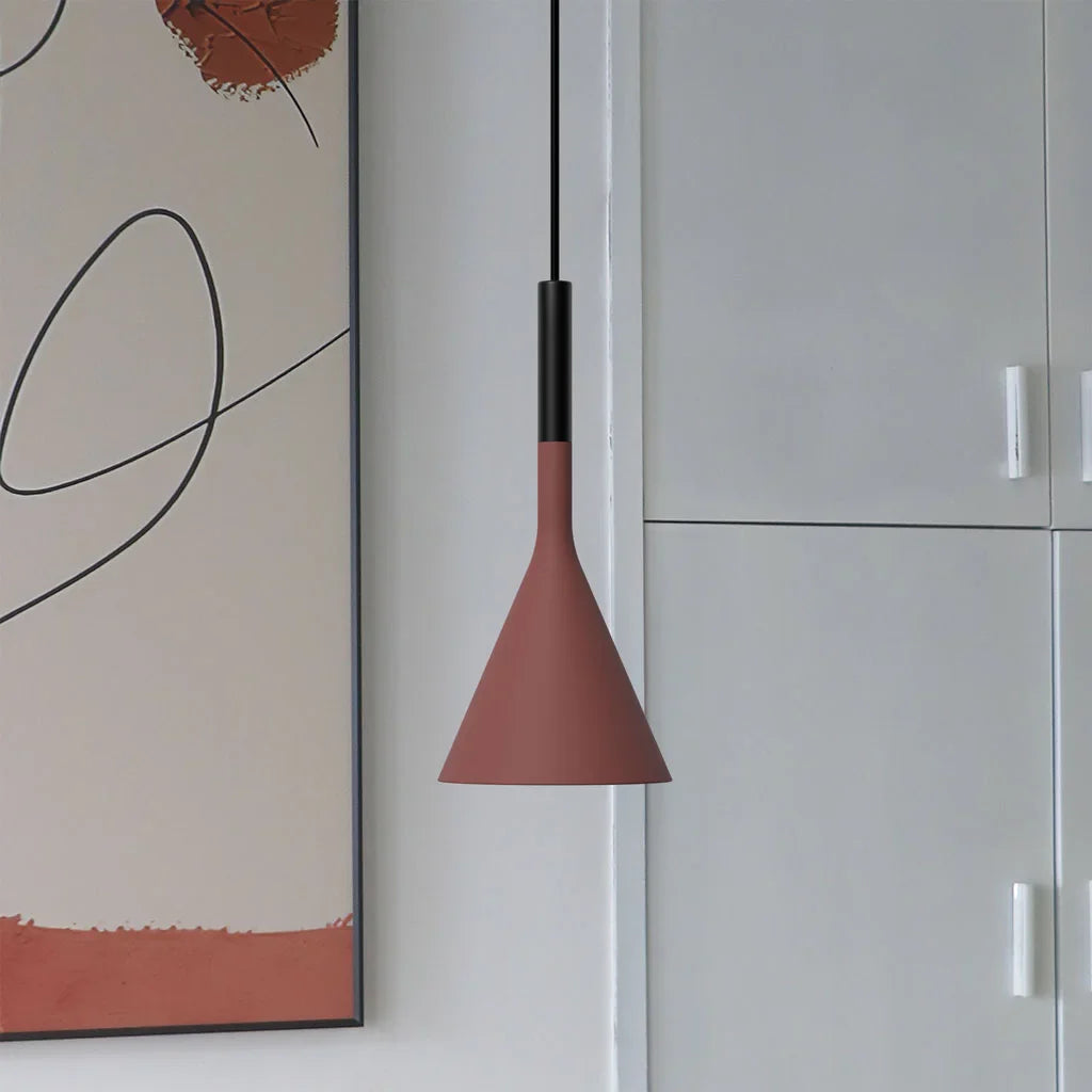 Moderne Pendelleuchte aus Zement - Stilvolle Hängeleuchte für Esszimmer und Wohnzimmer 10