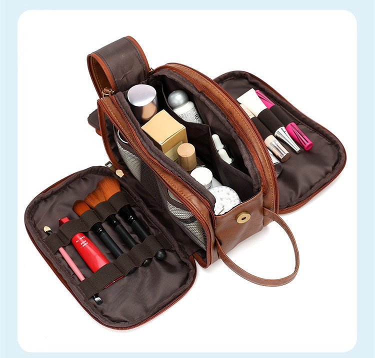 Moderne Umhängetasche Herren - Wasserdichte Kulturtasche für Reisen und Alltag 1