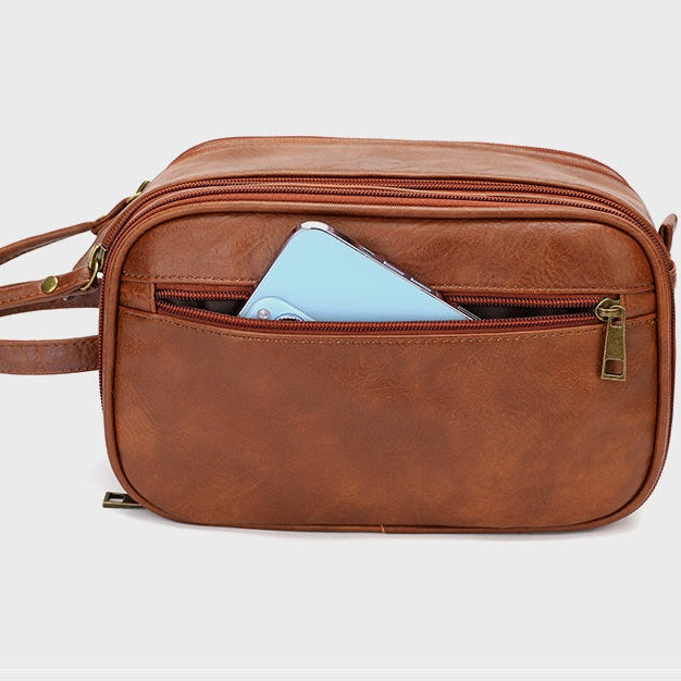 Moderne Umhängetasche Herren - Wasserdichte Kulturtasche für Reisen und Alltag 6