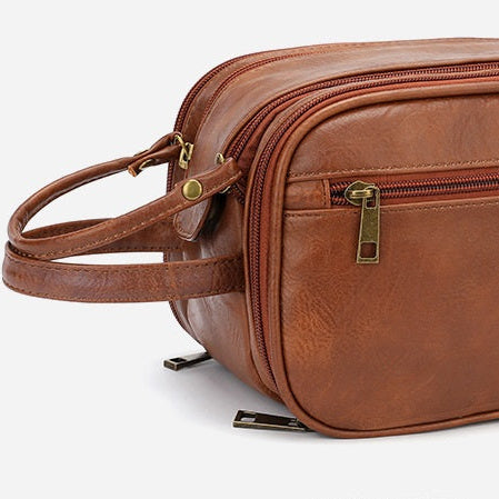 Moderne Umhängetasche Herren - Wasserdichte Kulturtasche für Reisen und Alltag 7