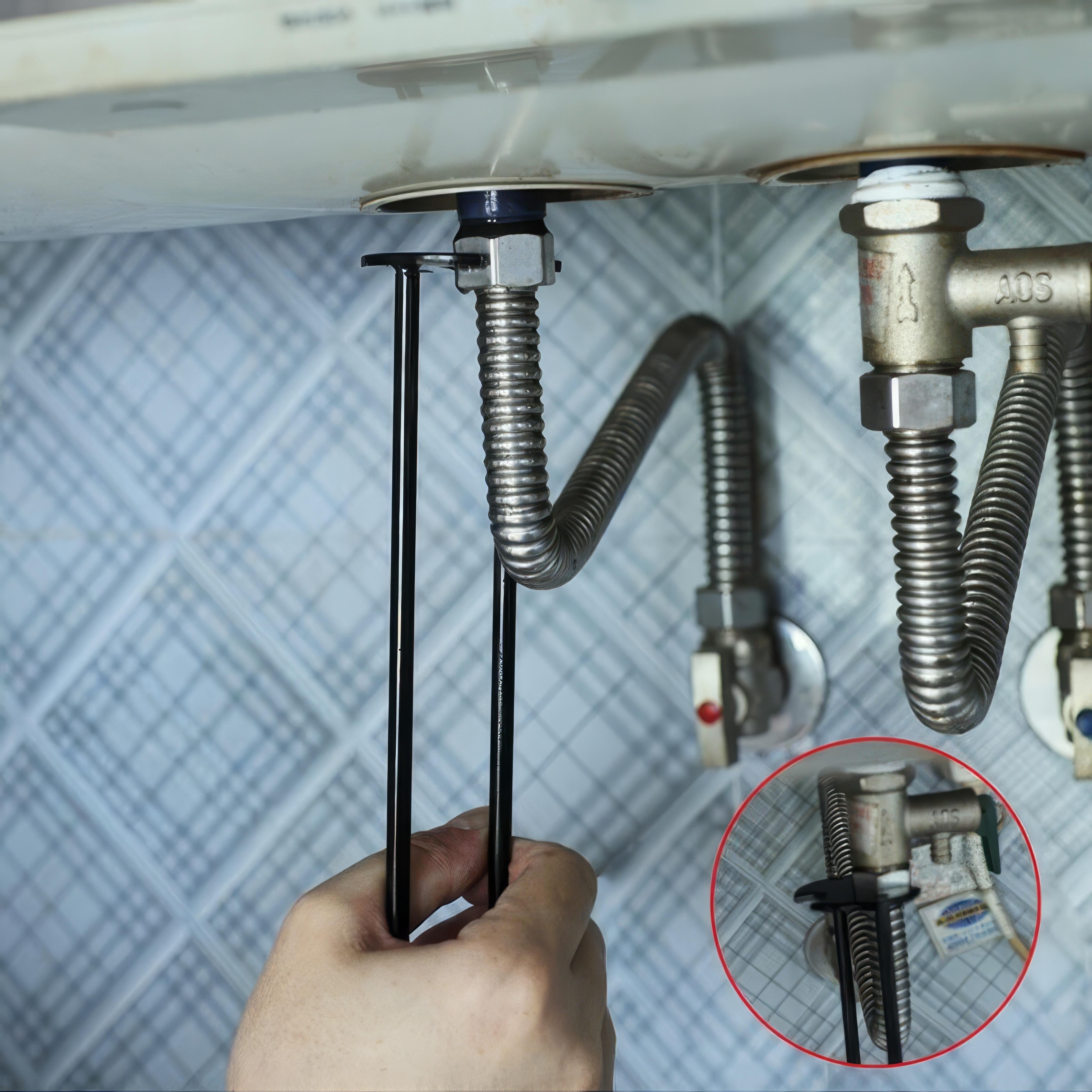 Multifunktionaler Spülenschlüssel - 360-Grad-Rotation für einfache Installation – Sanitär Werkzeug 2