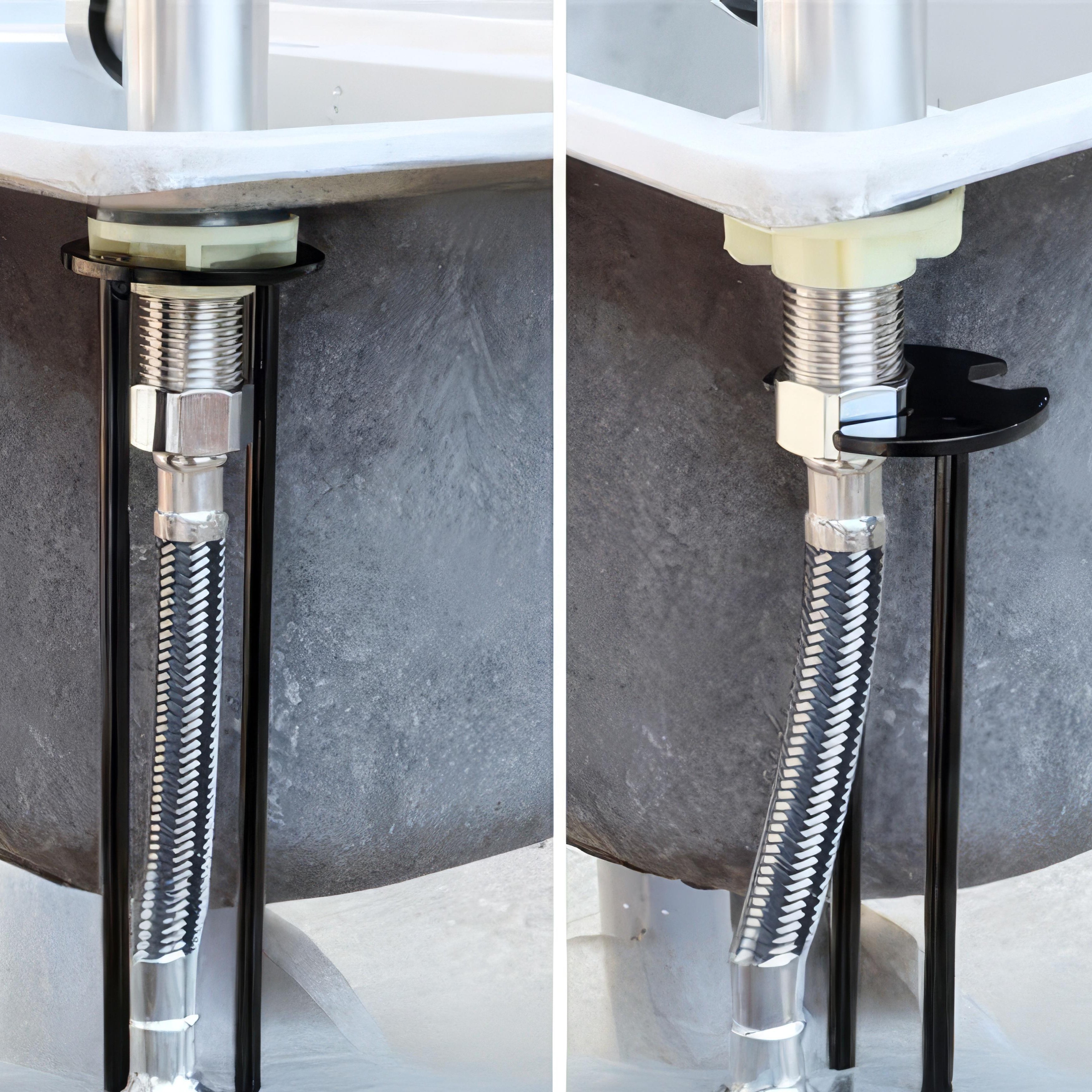 Multifunktionaler Spülenschlüssel - 360-Grad-Rotation für einfache Installation – Sanitär Werkzeug 3