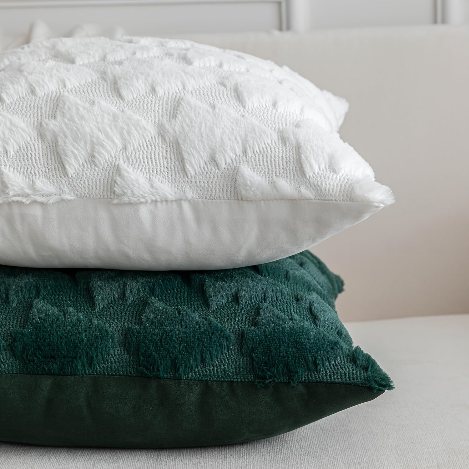 Wunderkissen – Weihnachtsdeko Kissen weicher Plüsch