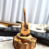 Fred - Handgefertigter Gitarren-Pick-Halter aus Holz als eleganter Zubehör-Organizer