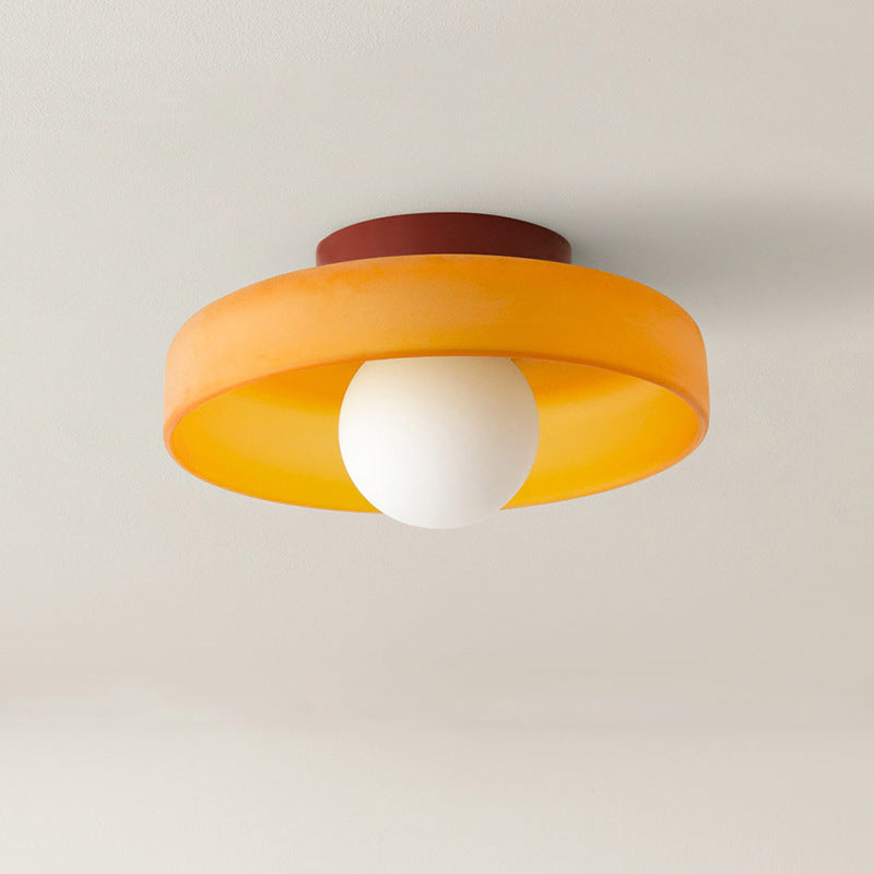 SkandiaLux - Skandinavische Glasdeckenlampe für Stilvolle Beleuchtung