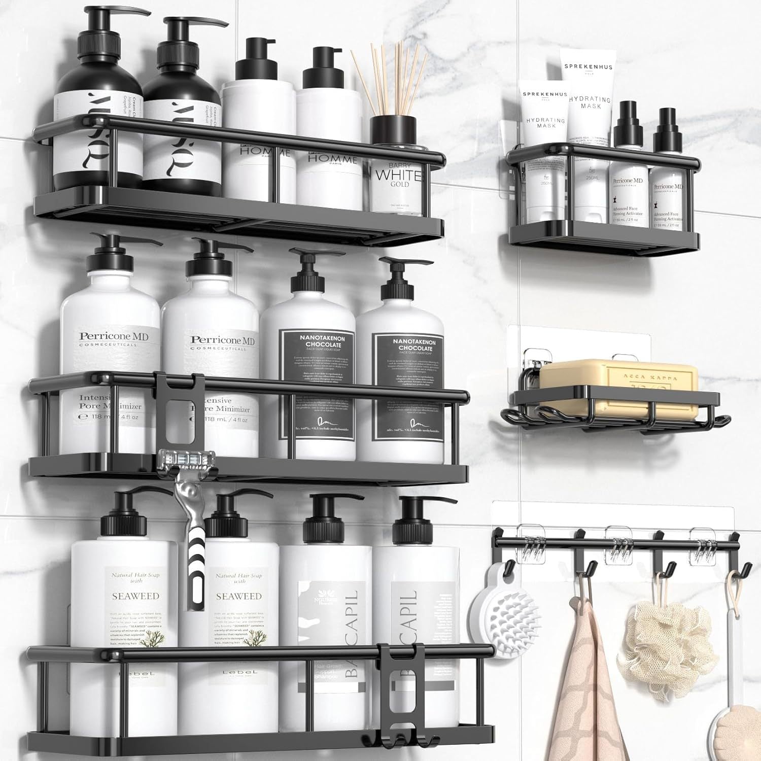 Navin - Multifunktionaler Dusch Caddy Organizer