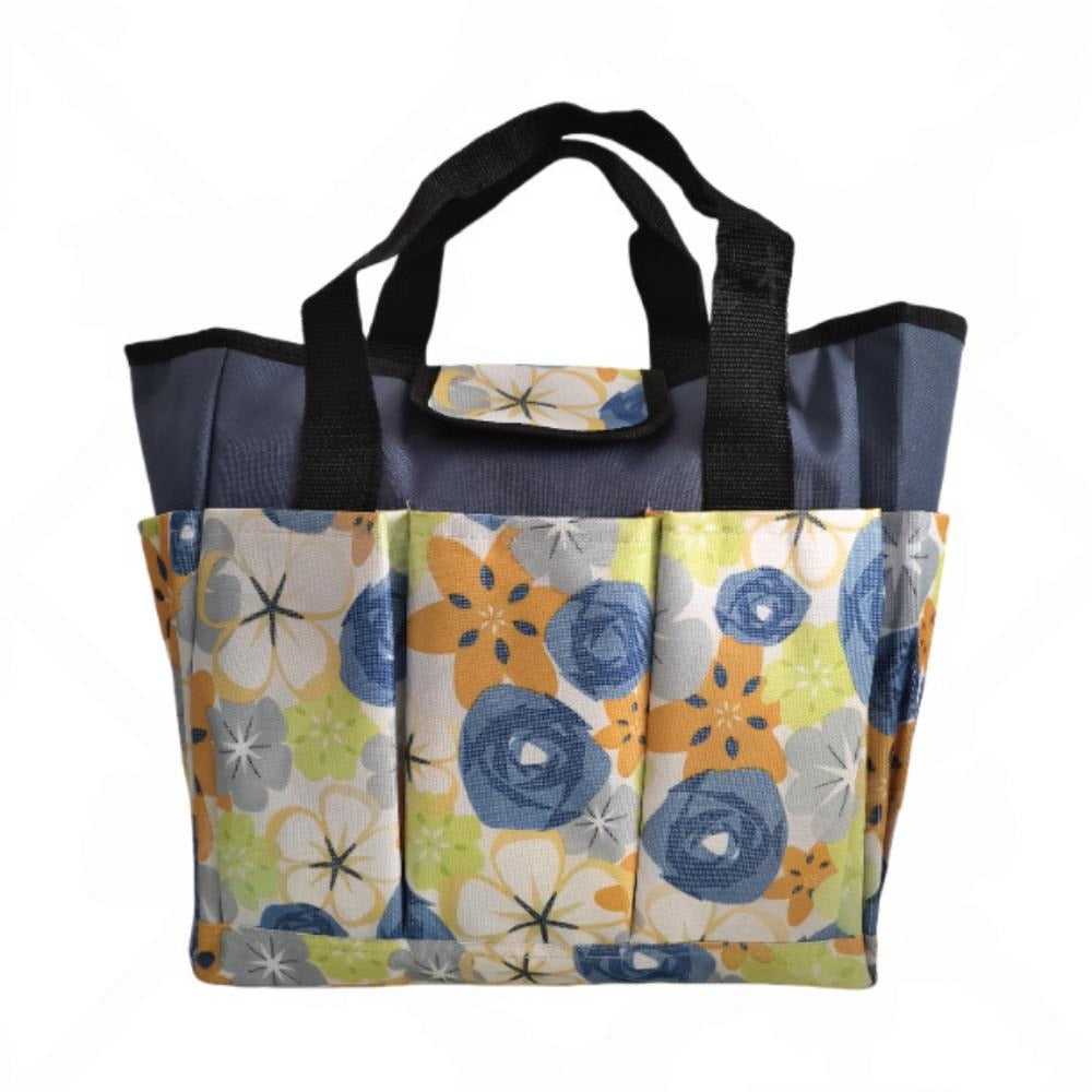 Praktische Gartenwerkzeugspeicher-Tasche aus strapazierfähigem Oxford-Stoff mit mehreren Fächern 2