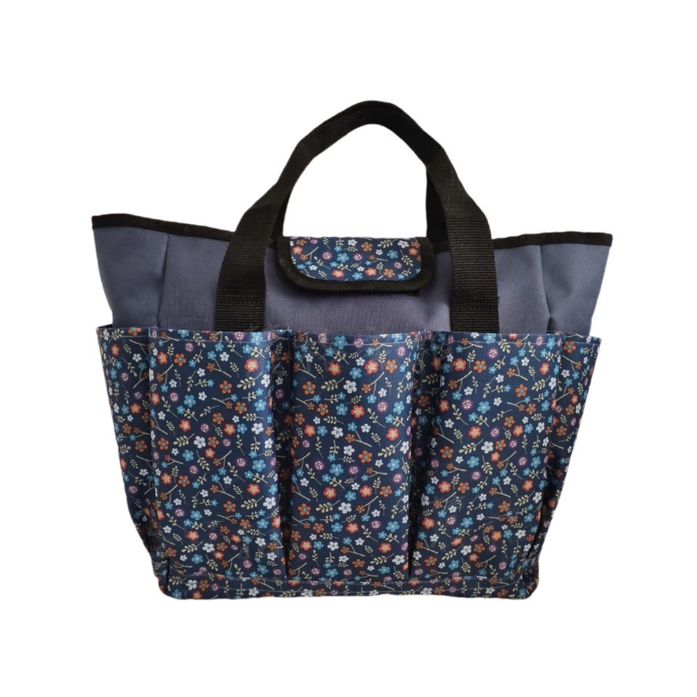 Praktische Gartenwerkzeugspeicher-Tasche aus strapazierfähigem Oxford-Stoff mit mehreren Fächern 5