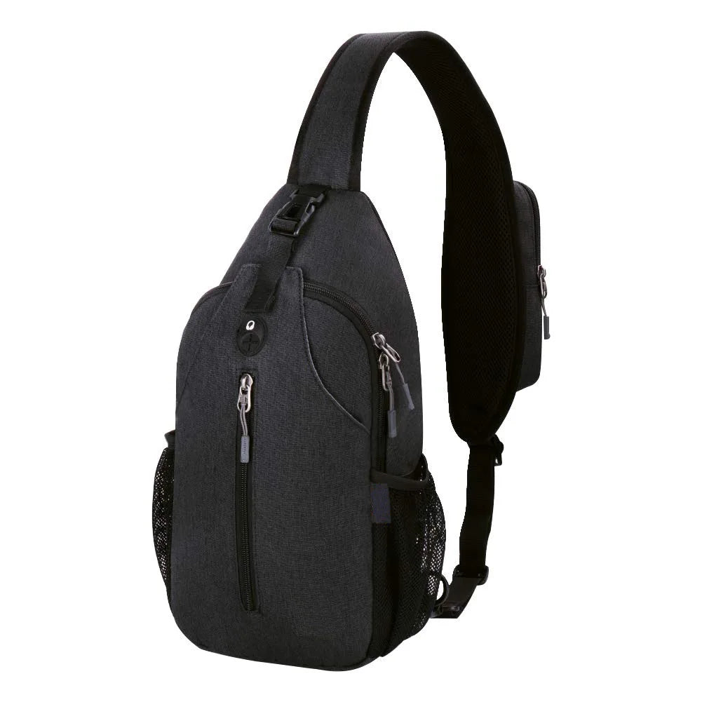 Robuster Brustbeutel aus Kratzfestem Material für Outdoor-Aktivitäten und Reisen 11