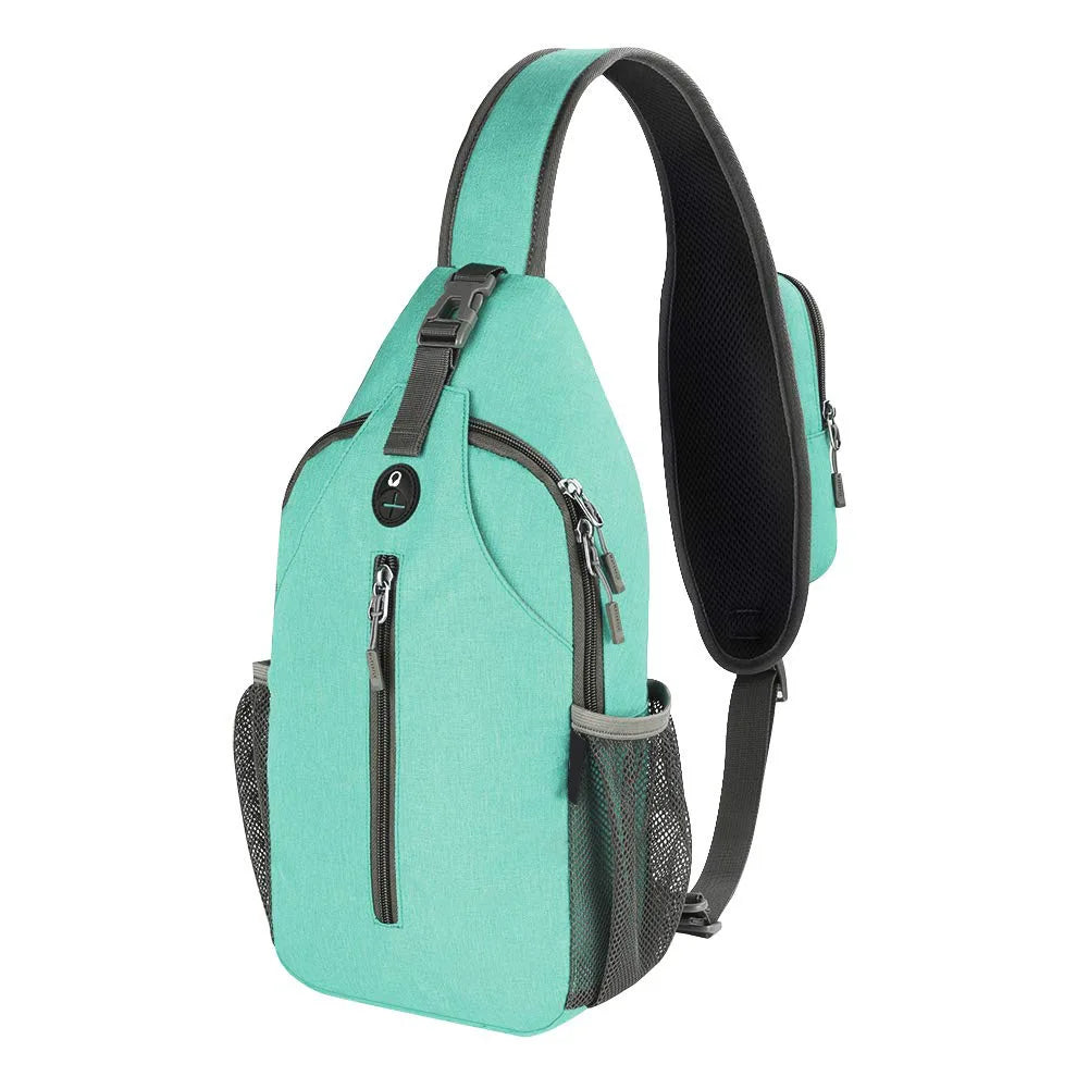 Robuster Brustbeutel aus Kratzfestem Material für Outdoor-Aktivitäten und Reisen 12