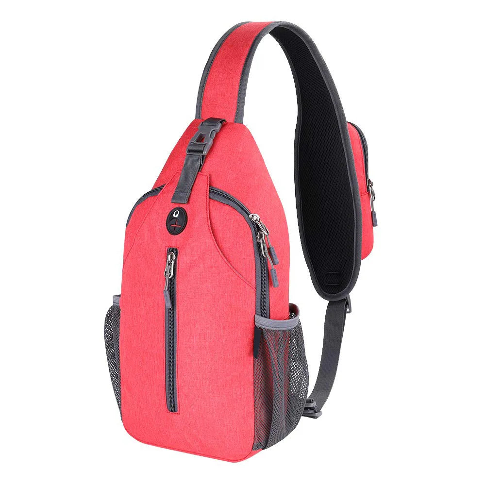Robuster Brustbeutel aus Kratzfestem Material für Outdoor-Aktivitäten und Reisen 7