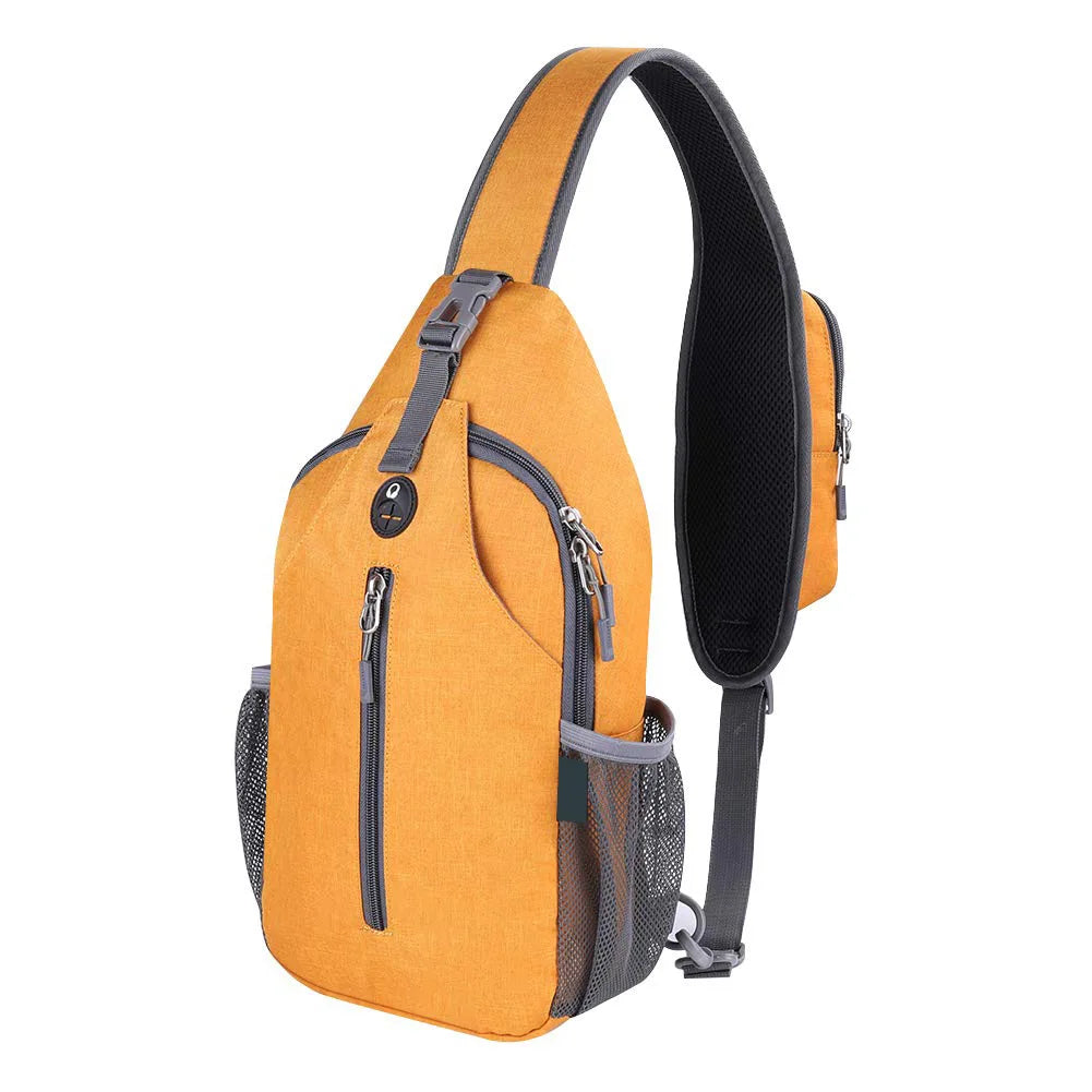 Robuster Brustbeutel aus Kratzfestem Material für Outdoor-Aktivitäten und Reisen 8
