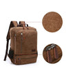 Robuster Vintage Rucksack für Laptops bis 15 Zoll – Großer Kapazität Rucksack für Damen und Herren 4