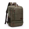 Robuster Vintage Rucksack für Laptops bis 15 Zoll – Großer Kapazität Rucksack für Damen und Herren 6