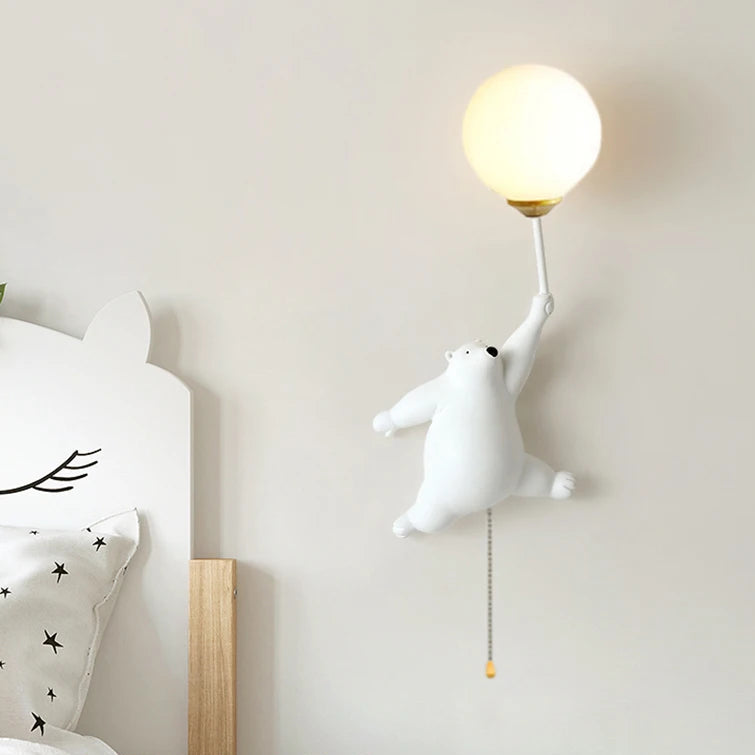 BearGlow - Kreative Wandleuchte für Kinderzimmer