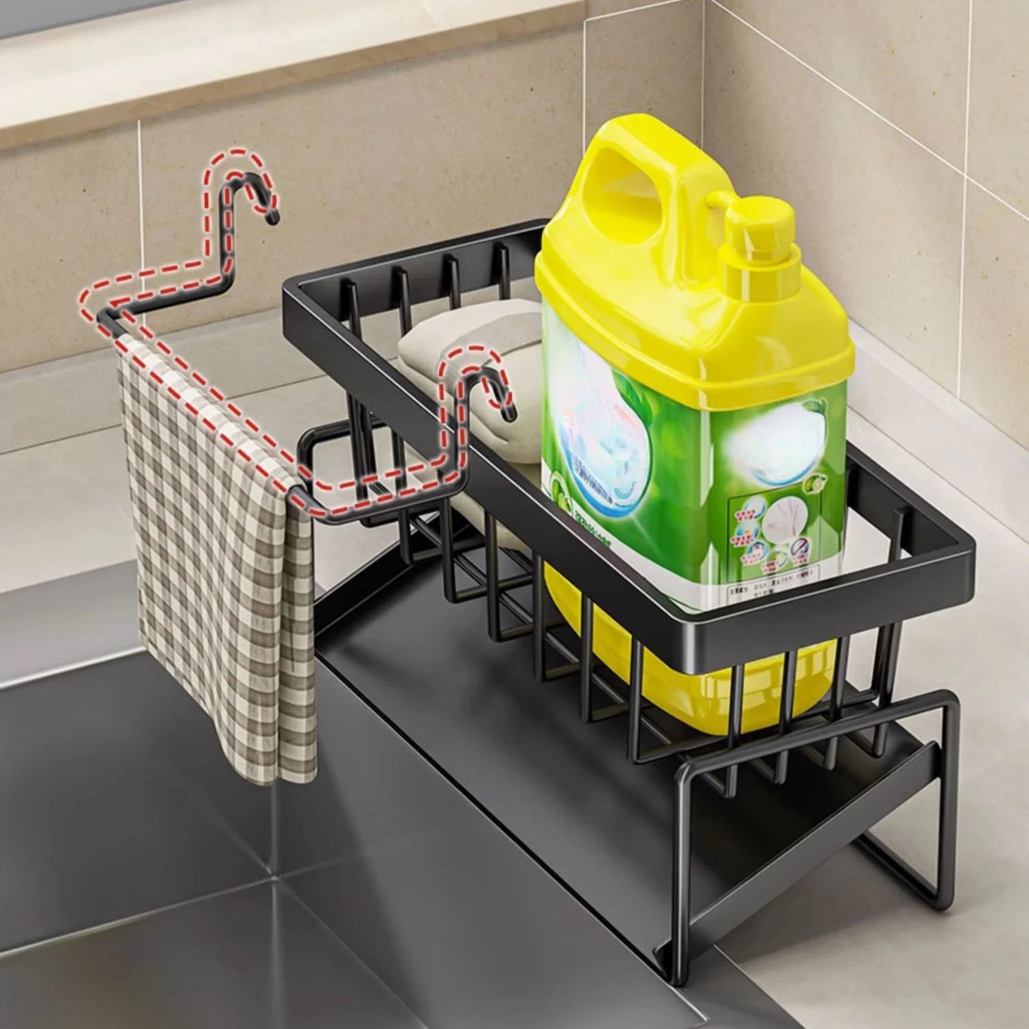 Timbo – Hausbesitzer Küchenregal platzsparend und modern