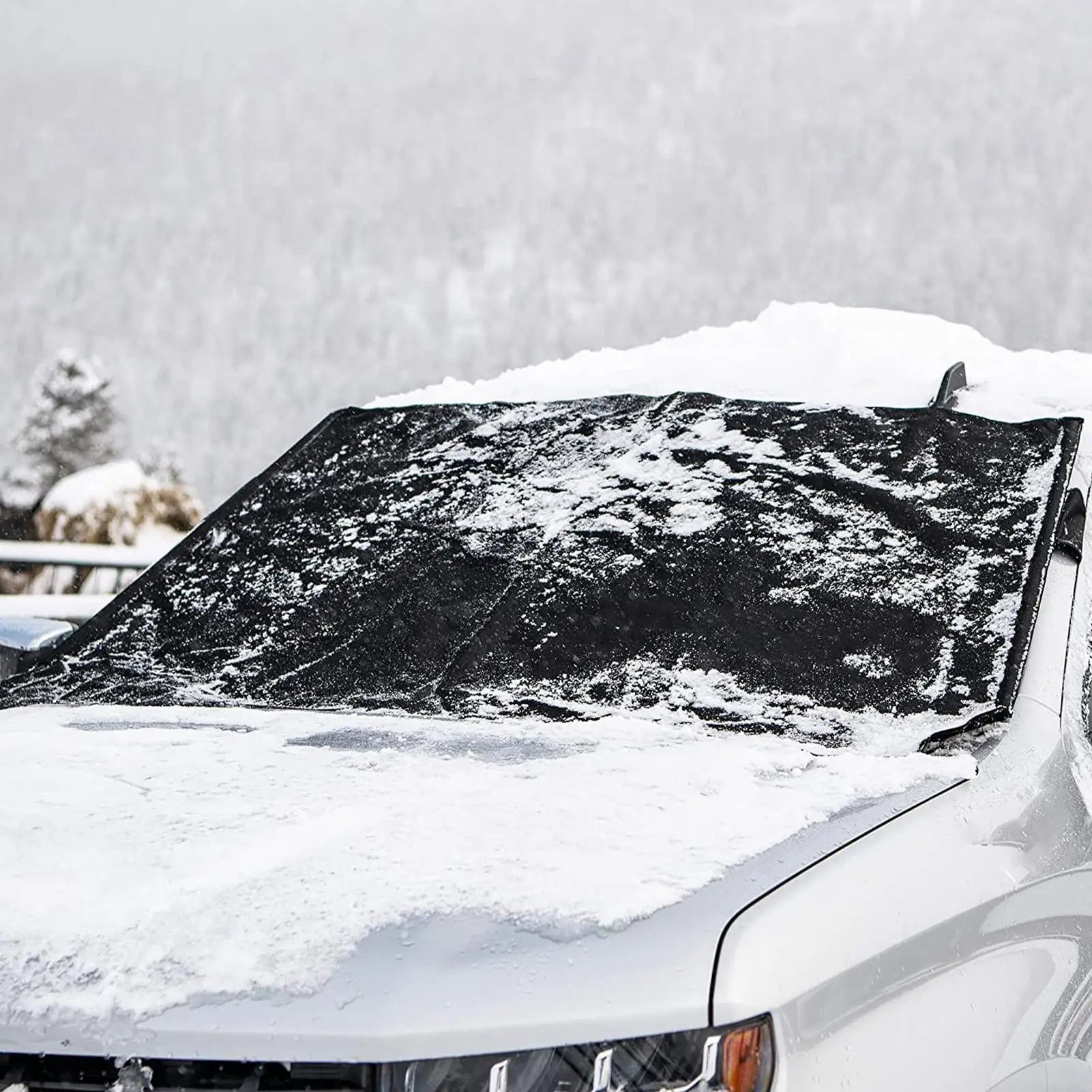 Schnelle Schneedecke – Autofahrer Autoabdeckung – Wetterfest und Strapazierfähig für Optimalen Schutz im Winter 1