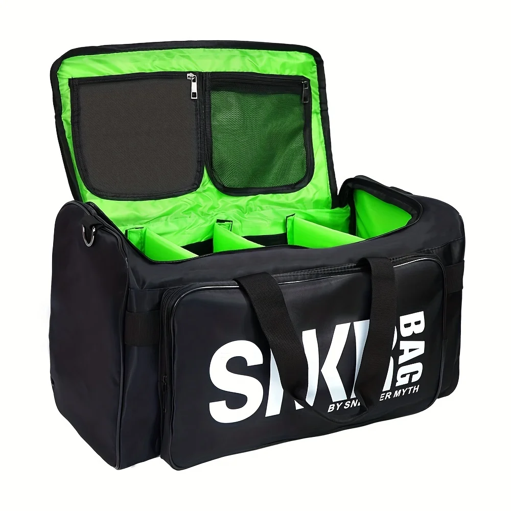 Strapazierfähige Sporttasche aus Nylon mit verstellbaren Trennwänden für optimale Organisation 5
