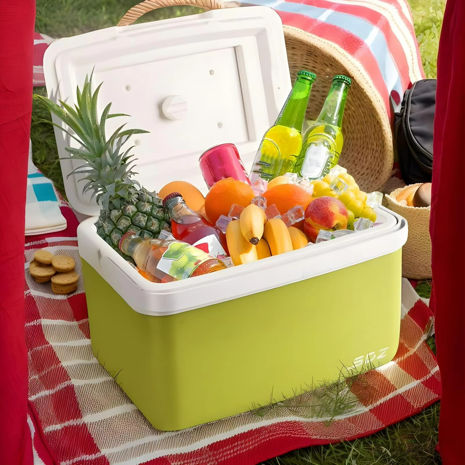 Tragbare 15-Liter Kühlbox mit Fortgeschrittener Isolierung für Camping und Strand 1