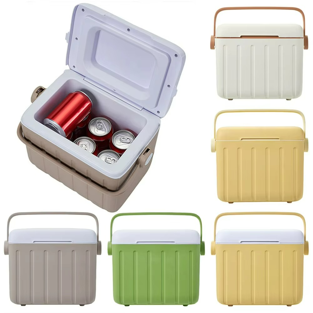 Tragbare Kühlbox 6 Liter für Auto und Camping - Hochwertige Isolierung, Leicht und Robust 5