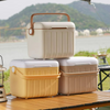 Tragbare Kühlbox 6 Liter für Auto und Camping - Hochwertige Isolierung, Leicht und Robust 6