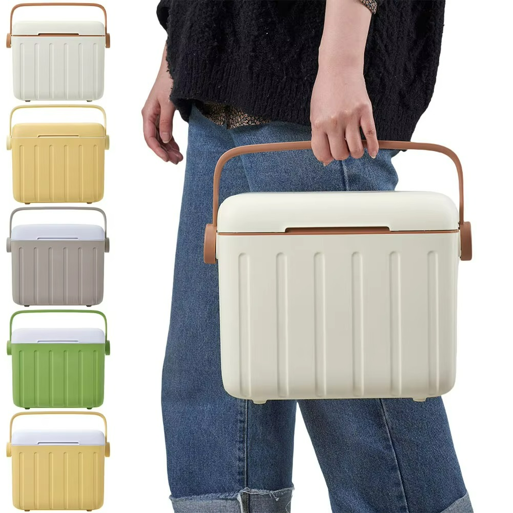 Tragbare Kühlbox 6 Liter für Auto und Camping - Hochwertige Isolierung, Leicht und Robust 7