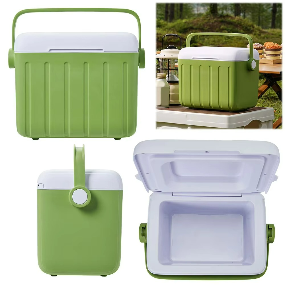 Tragbare Kühlbox 6 Liter für Auto und Camping - Hochwertige Isolierung, Leicht und Robust 8