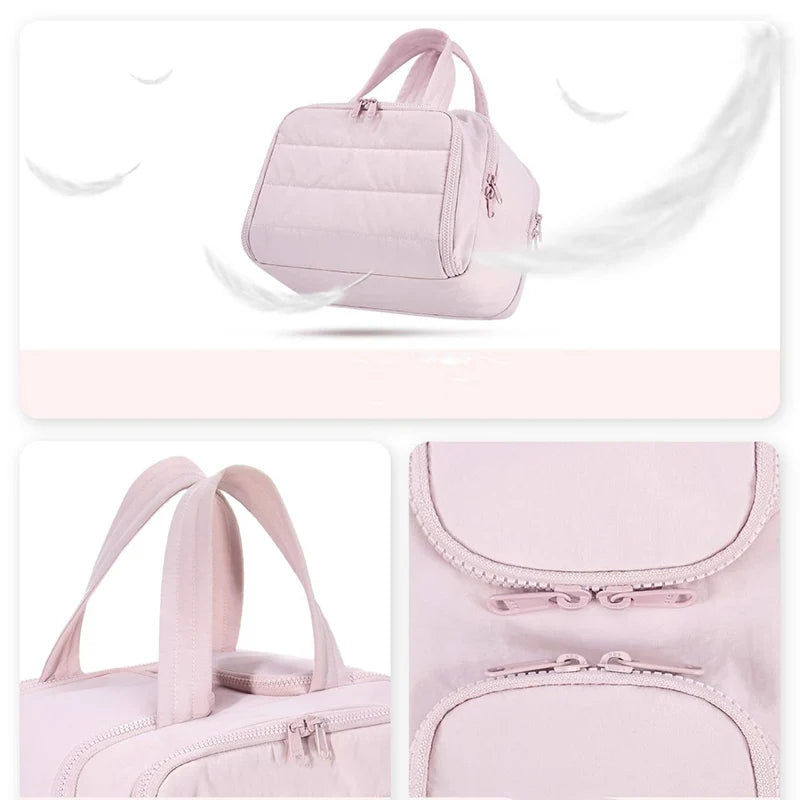 Tragbare Makeup Tasche - Stylischer Organizer mit Großer Kapazität für Reisen 3